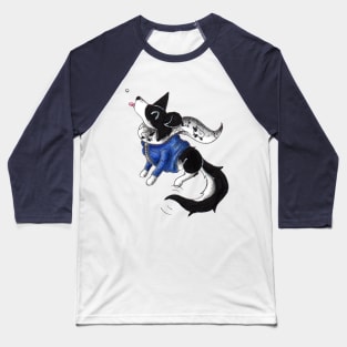 Parka Collie Baseball T-Shirt